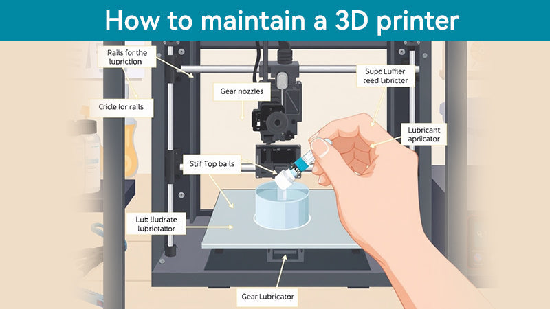 How to maintain 3D printer by Lubricate: A Step-by-Step Tutorial How to maintain 3D printer by Lubricate: A Step-by-Step Tutorial