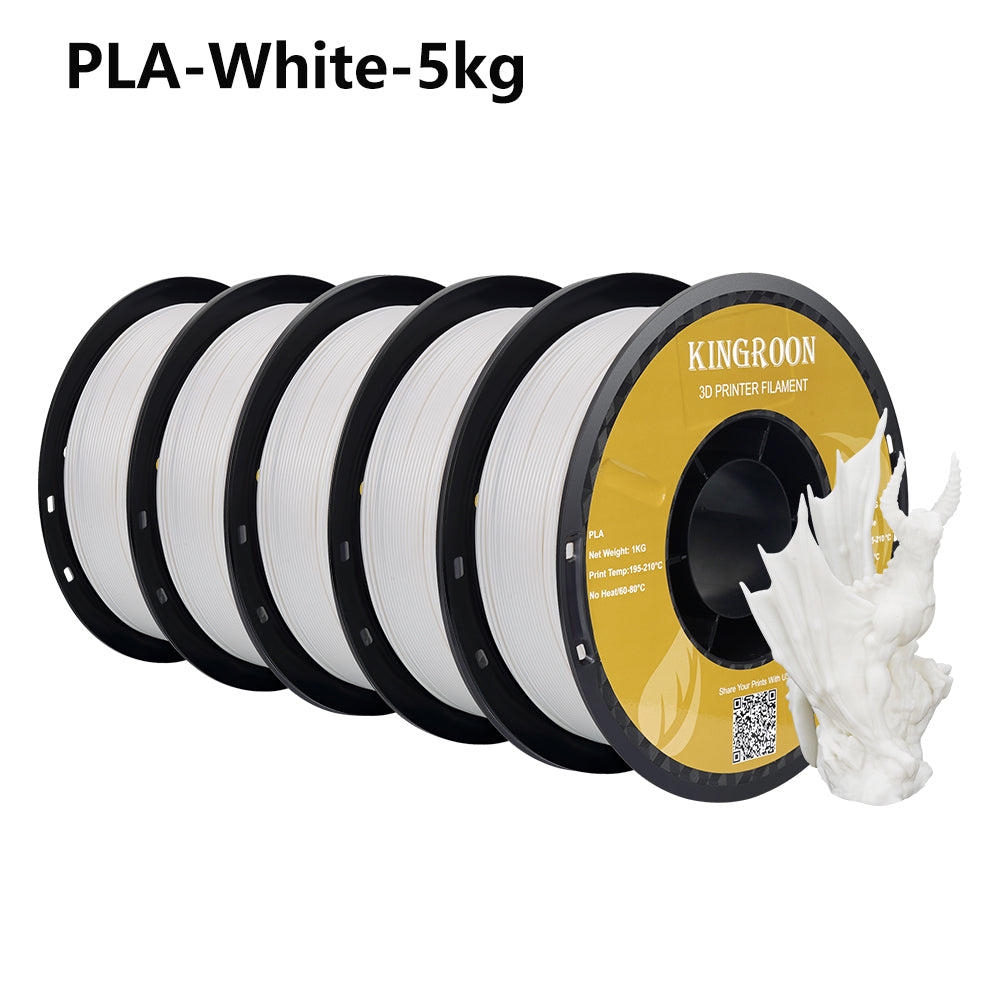 5 rolls - 3d printer filament 1.75mm pla 1kg Brand deals New