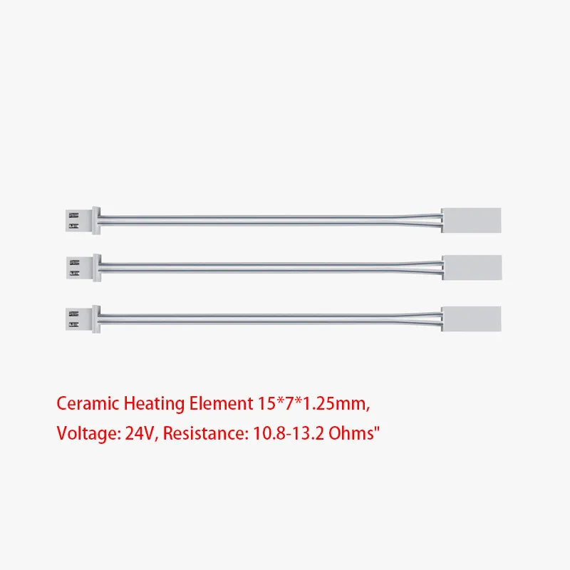 Kit Riscaldatore E Termistore Per Stampante 3D Bambu Lab X1 - 24V 48W Ceramica, Termistore 300°C - Foto 9