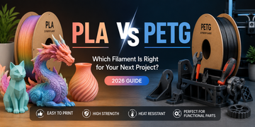 PLA vs PETG: Which Filament Should You Choose in 2026?