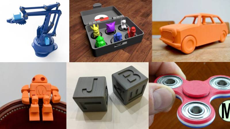 Top 10 3D Printed Toys You Should Print