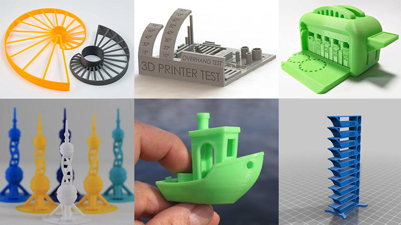 Stackable 3d Print Test Top 3D Print Test Methods