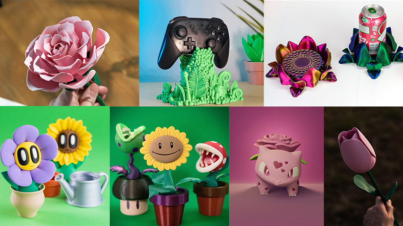 Best 3D Printed Flower Free STL Files