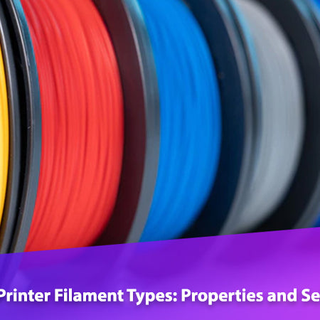 3d printer filament typs