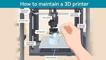How to maintain 3D printer by Lubricate: A Step-by-Step Tutorial How to maintain 3D printer by Lubricate: A Step-by-Step Tutorial