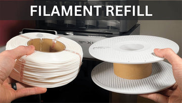 Filament Stool Filament with spool vs refill, the pro and cons of filament refill