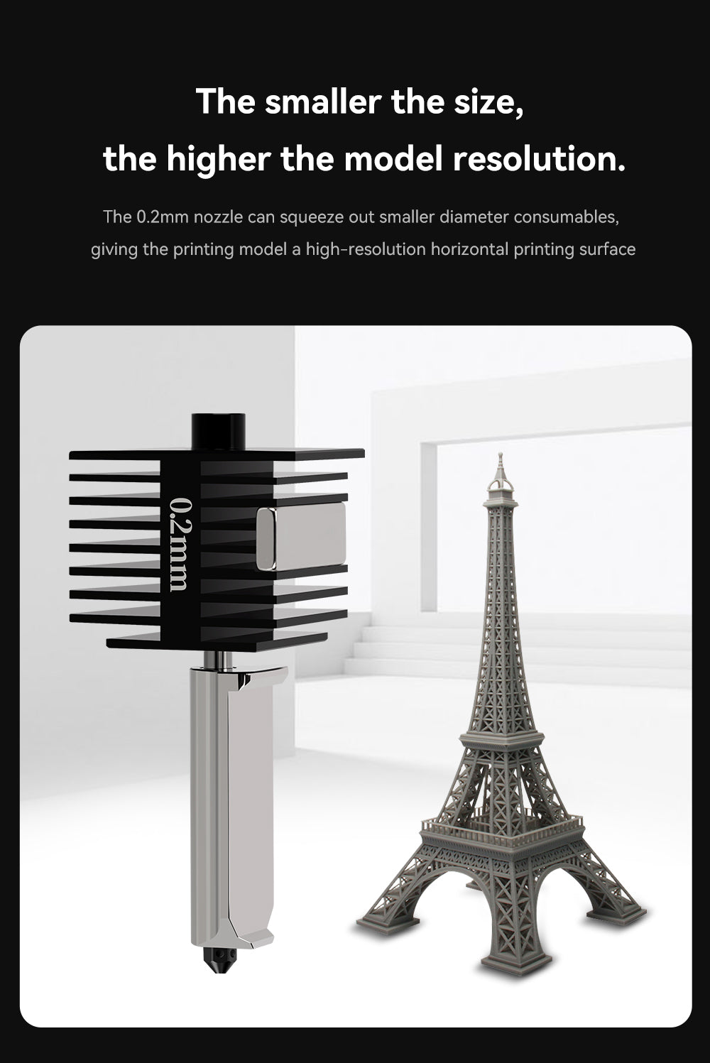 Bambu Lab A1 Mini Hotend with Hardened Steel Nozzle