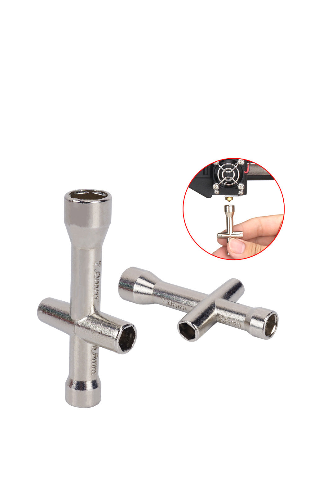 Cross Nozzles Wrench Screw-3D Printer Accessories-Kingroon 3D