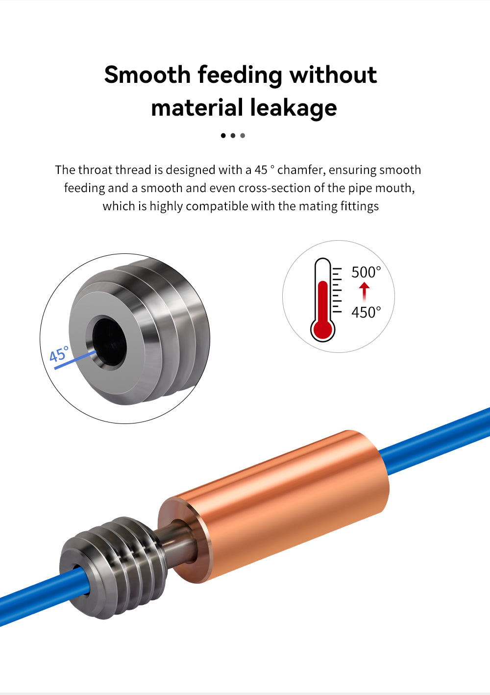 For Elegoo Neptune 4 Neptune 4 pro 24V 50W Hotend kit Bimetal Heatbreak Heated Block Cartridge Heating Rod Thermistor Heatsink-3D Printer Accessories-Kingroon 3D