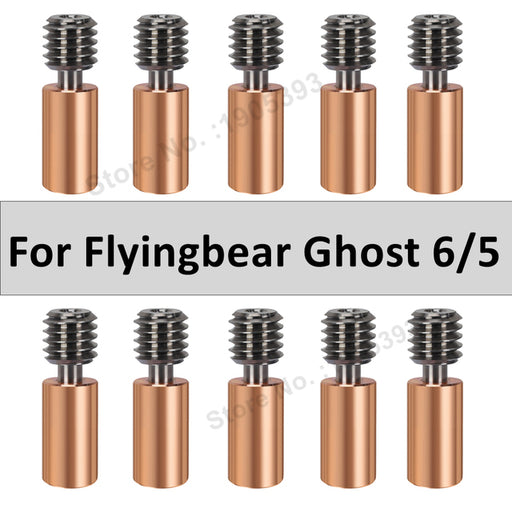 Titanium alloy Bi-Metal Heatbreak For Flyingbear Ghost 6 5, Wholesale 3D Printer Throat For Flying Bear Ghost 6 5 Ghost6