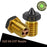 E3D V6 CHT High Flow Brass Nozzle Coated Non Stick Filament-Kingroon 3D