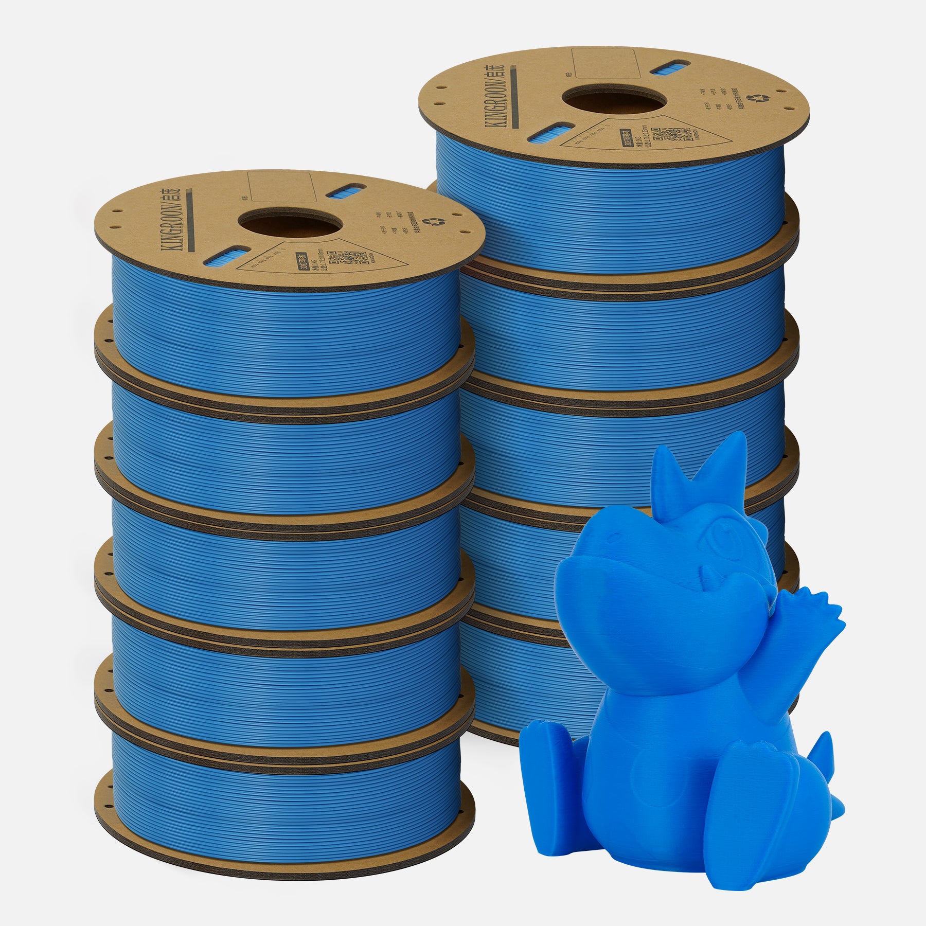 KINGROON PLA 3D Printer Filament 1.75mm with Excellent Quality (backup)-3D Print Material-Kingroon 3D