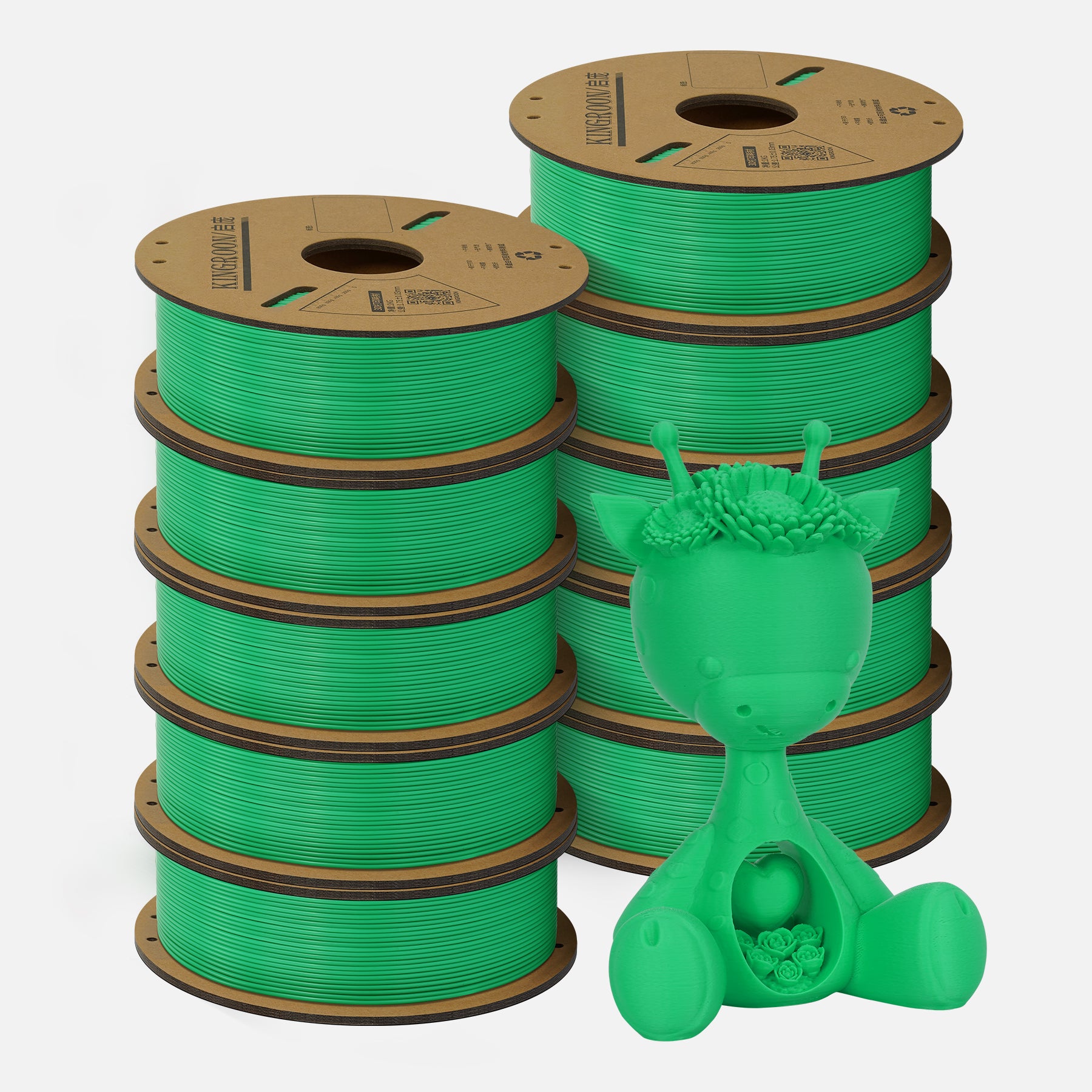 KINGROON PLA 3D Printer Filament 1.75mm with Excellent Quality (backup)-3D Print Material-Kingroon 3D