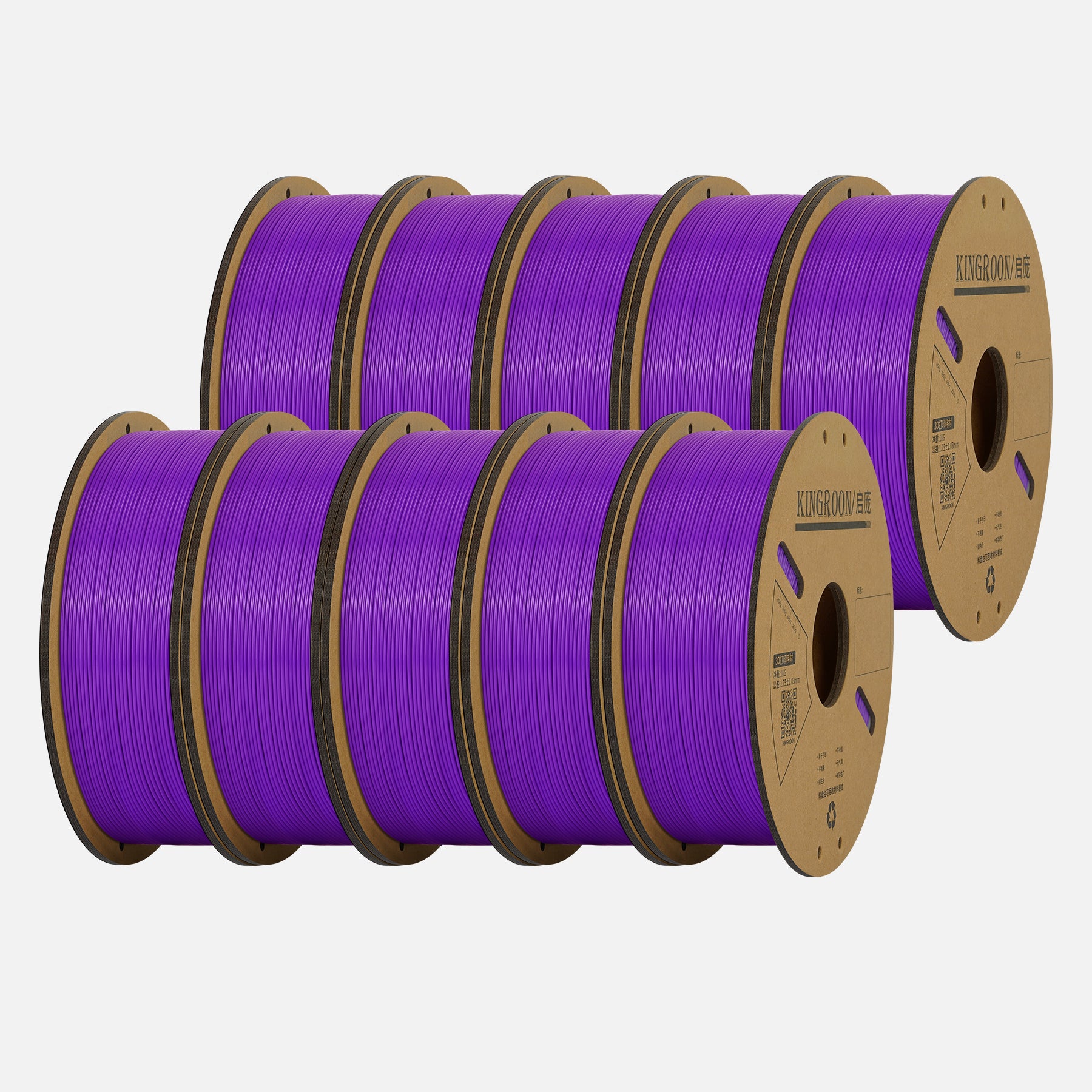 10KG PLA Filament 1.75mm-3D Print Material-Kingroon 3D