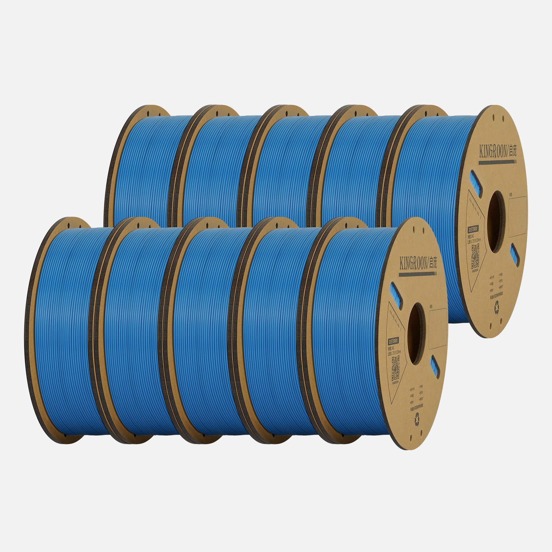 10KG sky blue PLA Filament 1.75mm