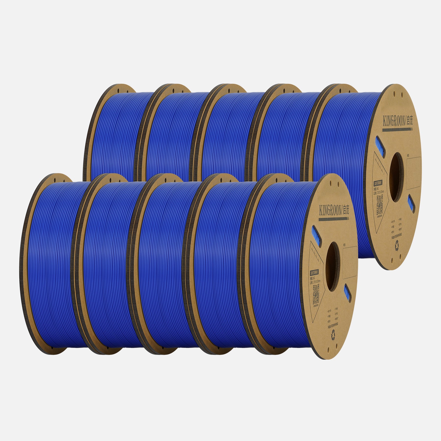 10KG blue PLA Filament 1.75mm