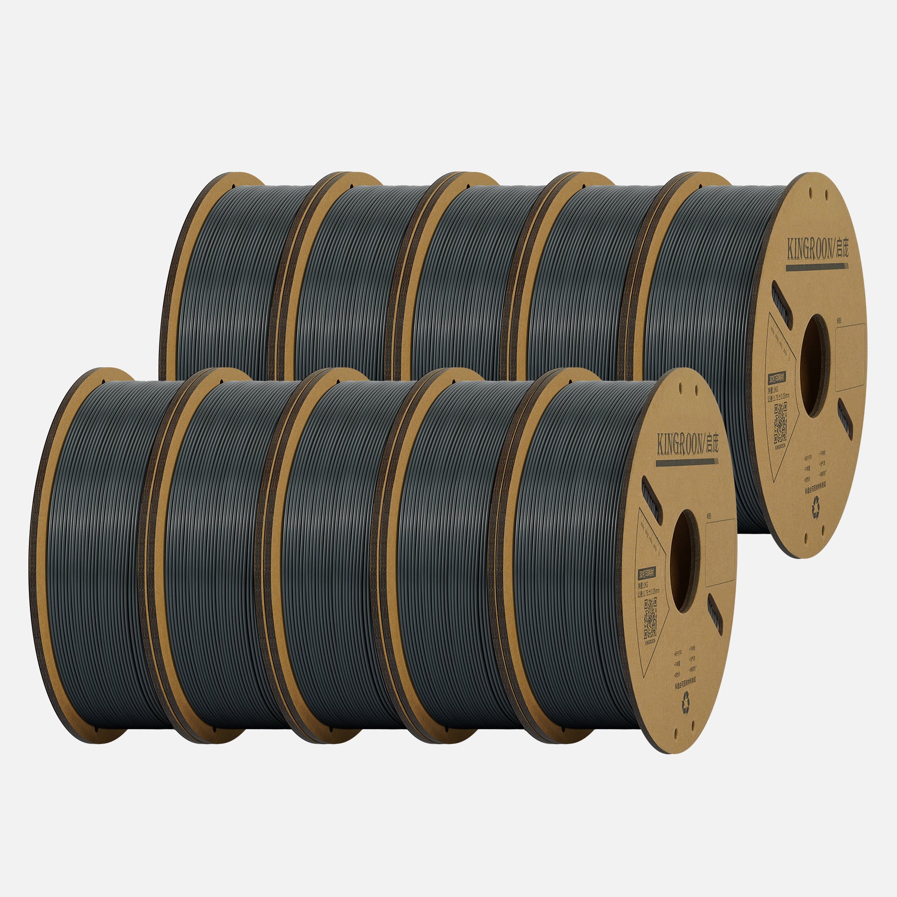 Kingroon 10KG PLA/PLA+/PETG/HS PETG 1.75mm Filament/3D Printer/Dry Box-Kingroon 3D