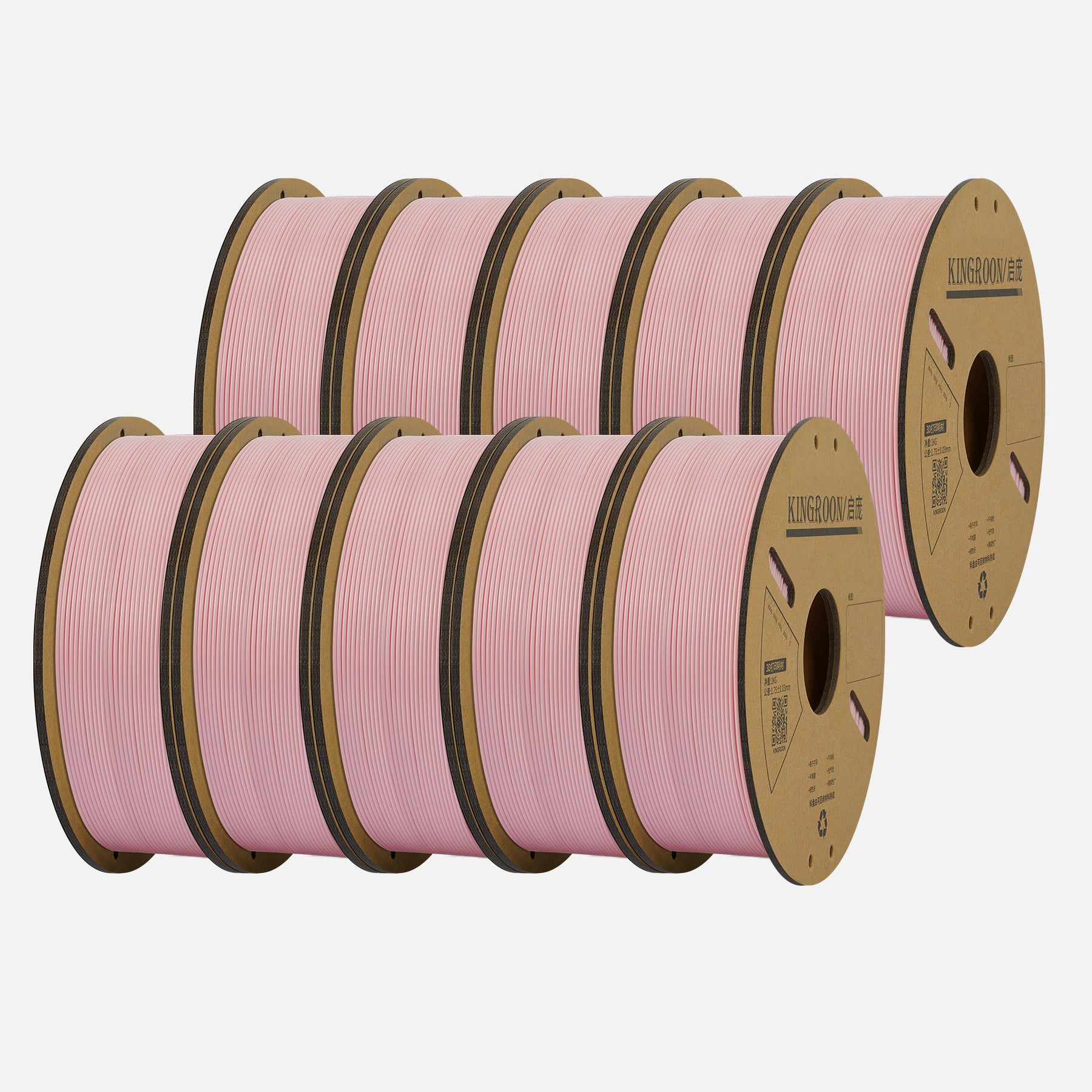 10KG pink PLA Filament 1.75mm