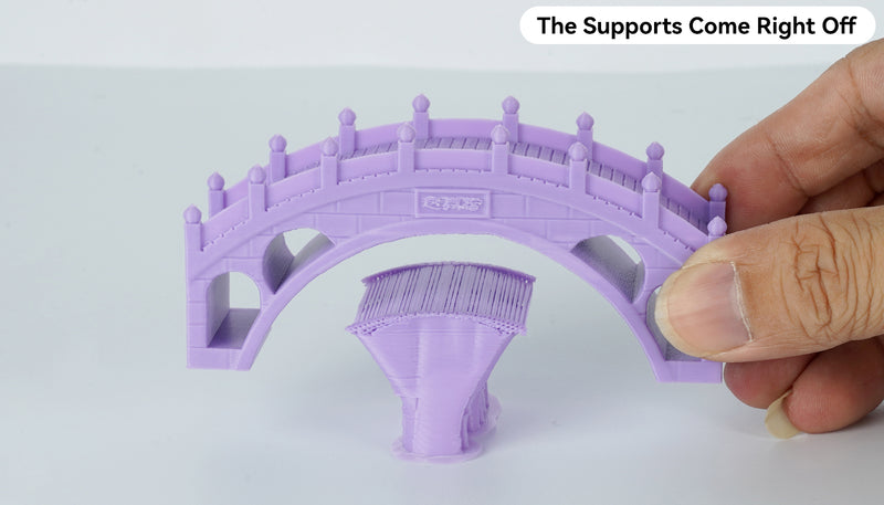 Supports Come Right Off.