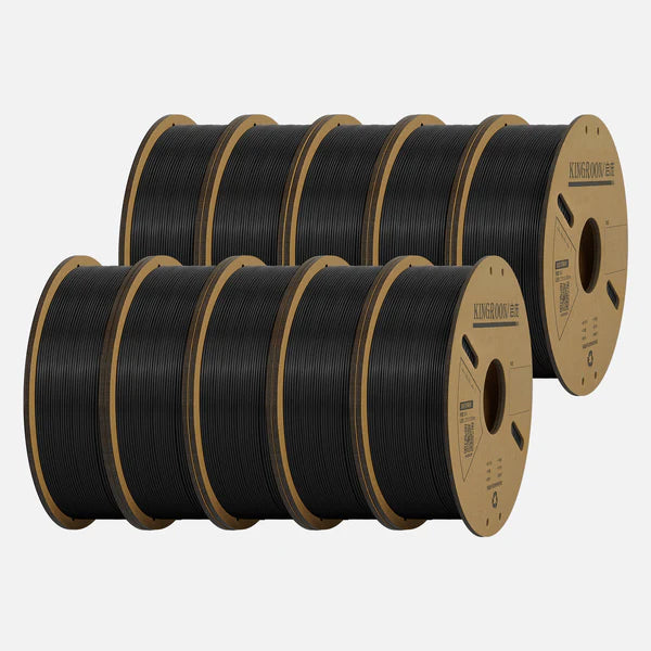 10kg 1.75mm White/Black PLA/Mixed Color PETG/PLA 3D Printing Filament US Stock-3D Print Material-Kingroon 3D