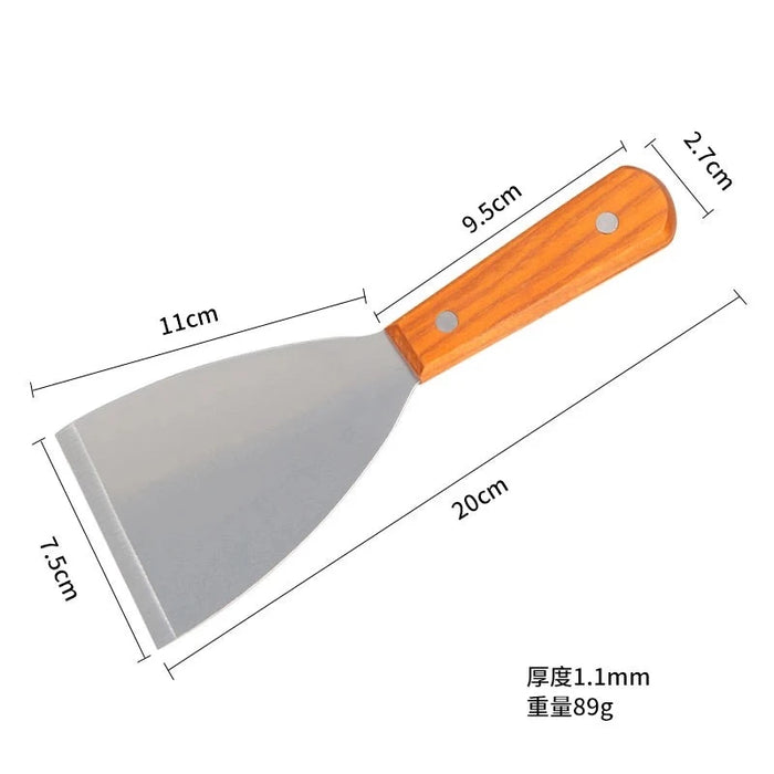 Stainless Steel Blade Shovel Removal Tool Metal Scraper