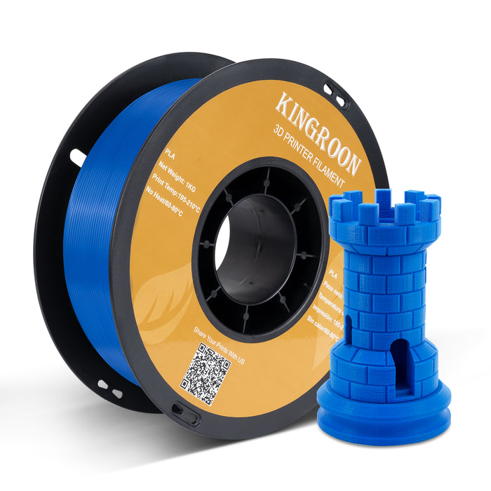 6KG PLA Filament 1.75mm-3D Print Material-Kingroon 3D