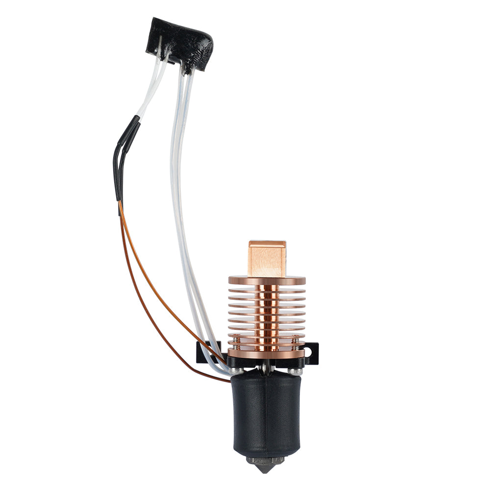 For bambu lab P1P P1S Upgraded hotend quick replacement Nozzle Circular copper material radiator Bambu lab P1 hotend-3D Printer Accessories-Kingroon 3D