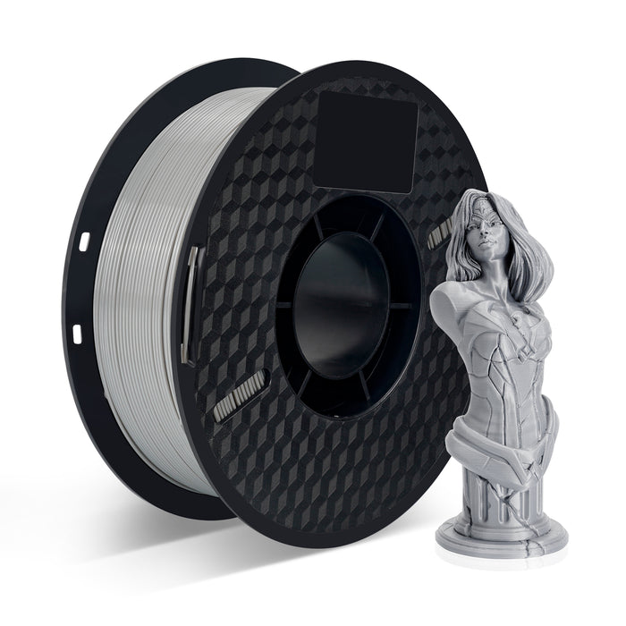 【2KG Pack】Gray PETG 1kg 3D Printer Filament-3D Print Material-Kingroon 3D