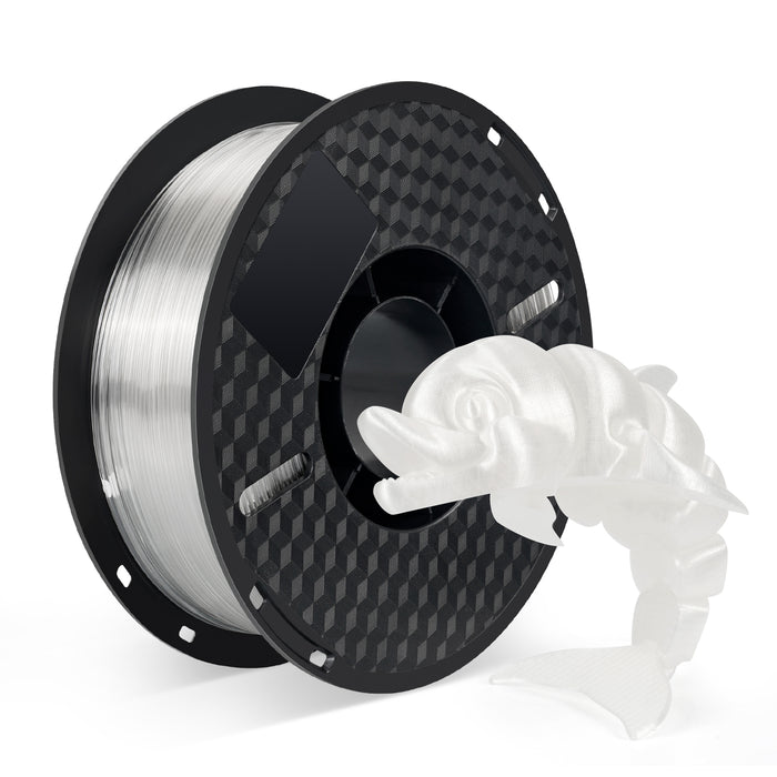 【2KG Pack】Transparent PETG 1kg 3D Printer Filament-3D Print Material-Kingroon 3D