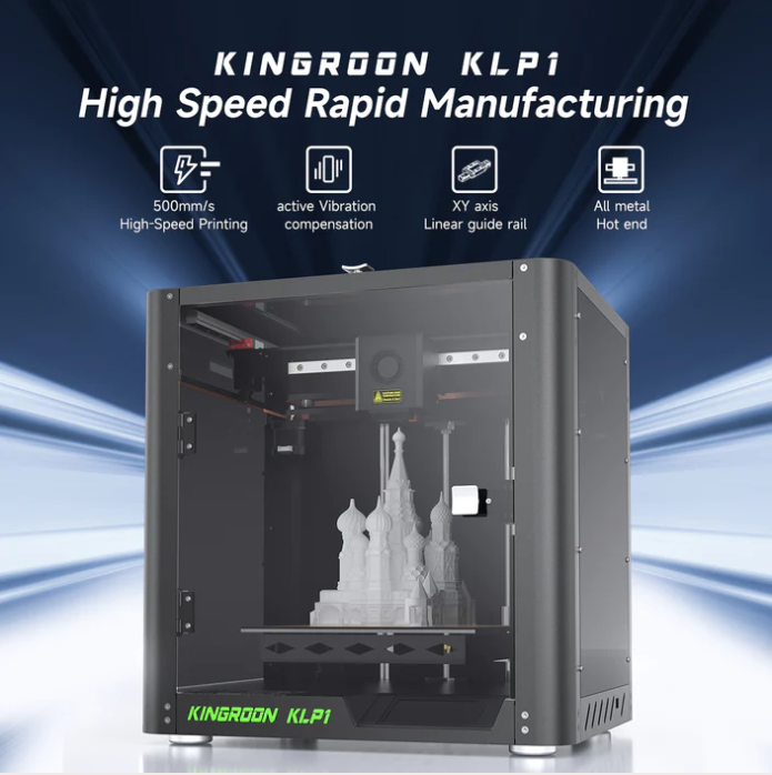 Kingroon KLP1 CoreXY Printer - Klipper Firmware-3D Printers-Kingroon 3D