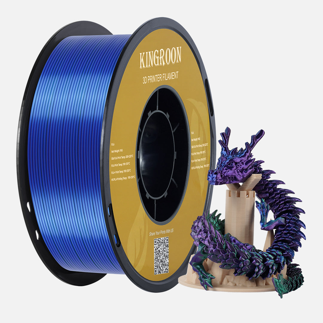 KINGROON Silk Multicolor PLA-3D Print Material-Kingroon 3D