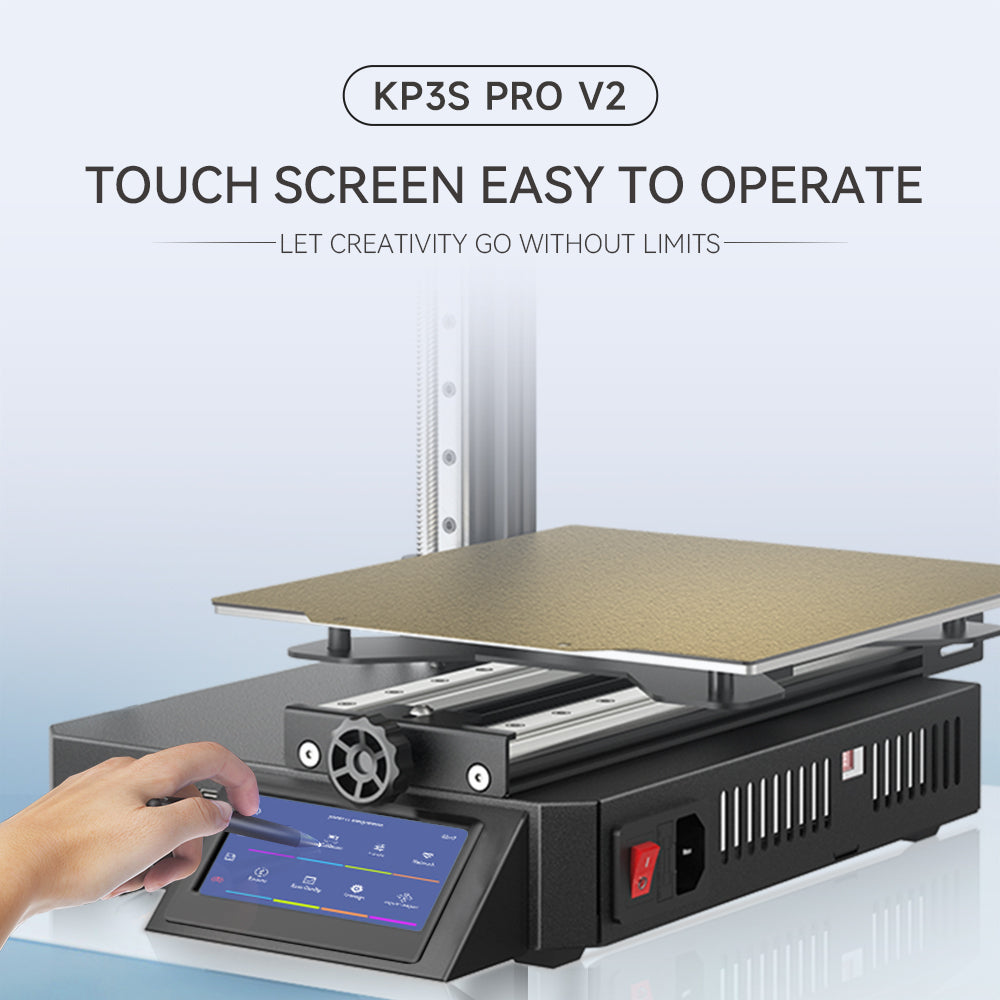 Touch Control Screen for KINGROON KP3S Pro V2-Kingroon 3D