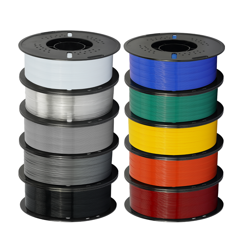 10KG Black/Mixed Color PLA/Mixed Color PETG Filament 1.75mm for The US-3D Print Material-Kingroon 3D