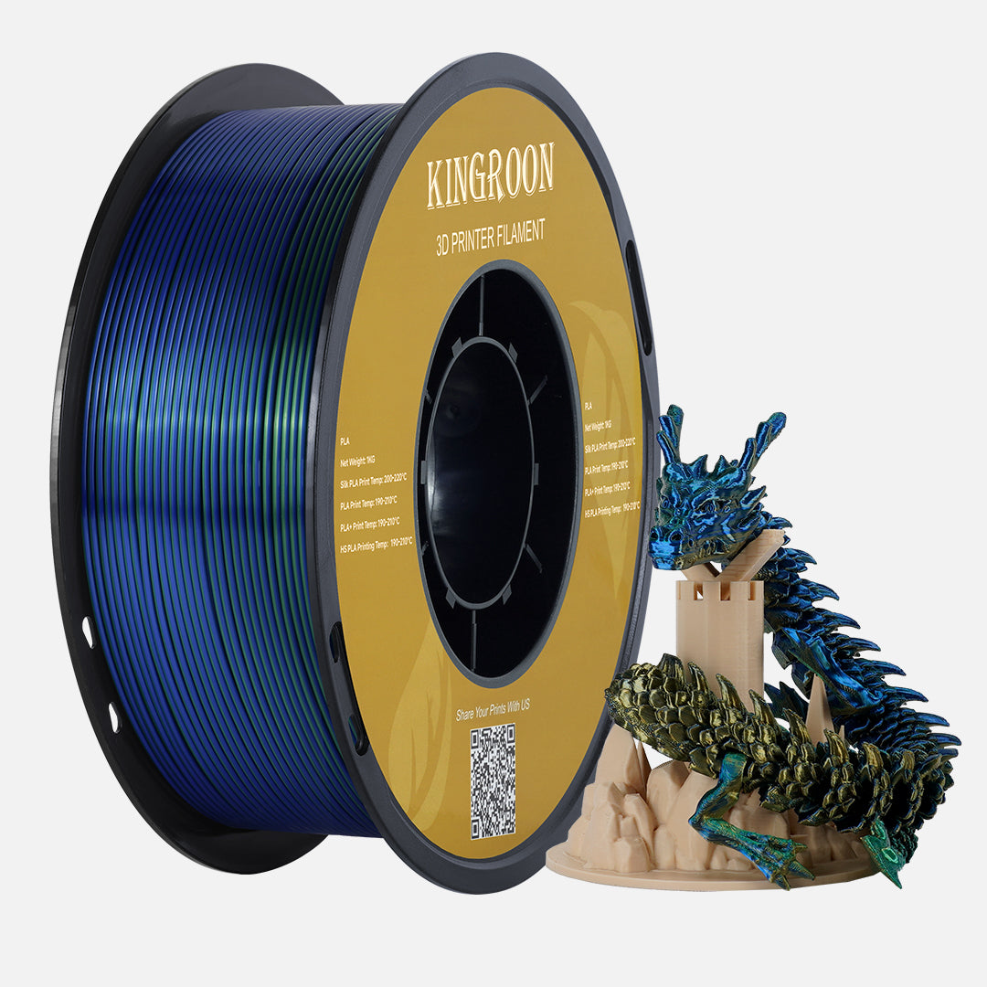 KINGROON Silk Multicolor PLA-3D Print Material-Kingroon 3D