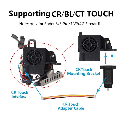 CR Touch Clone Cable 5Pin 10cm Short Sprite Wire CR/BL/CT Touch Cable for Creality Ender 3 ender3 Pro ender3 V2-3D Printer Accessories-Kingroon 3D
