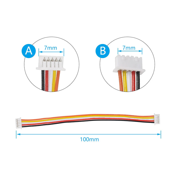 CR Touch Clone Cable 5Pin 10cm Short Sprite Wire CR/BL/CT Touch Cable for Creality Ender 3 ender3 Pro ender3 V2