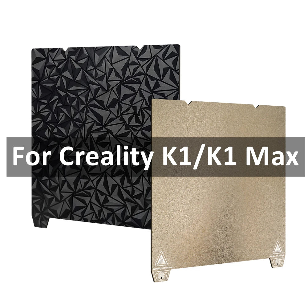 310*315mm PEI Sheet For K1 Max Heat Bed PET PEO Sheets 3D Printing Bui ...
