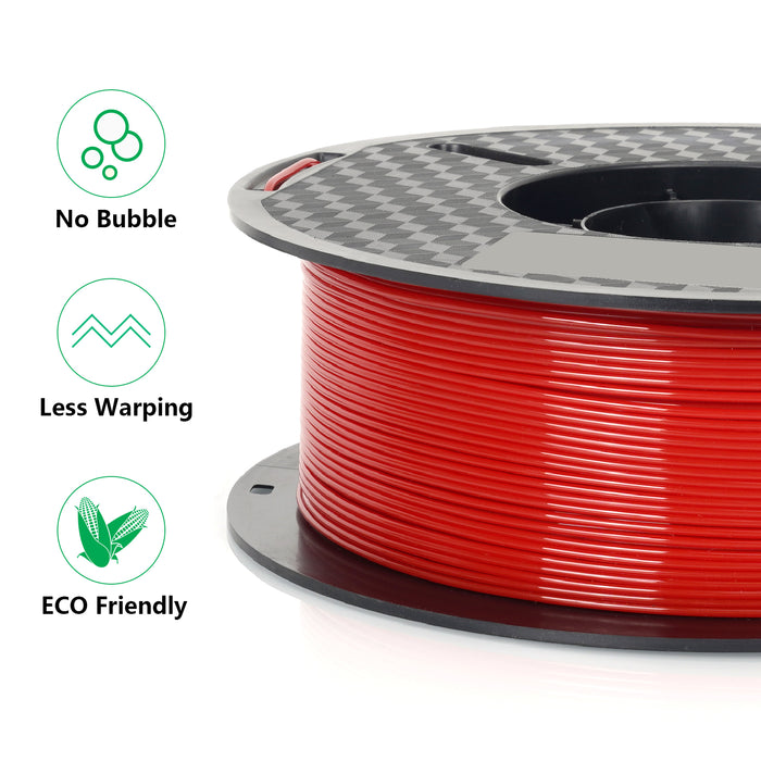 【2KG Pack】Red PETG 1kg 3D Printer Filament-3D Print Material-Kingroon 3D