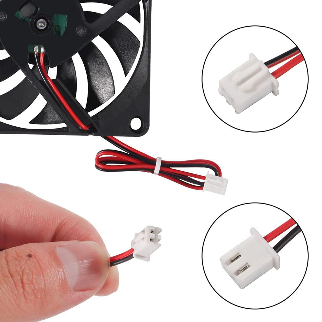 24V 8010 Fan Dual Ball Bearings 80mm 10mm Fan-3D Printer Accessories-Kingroon 3D