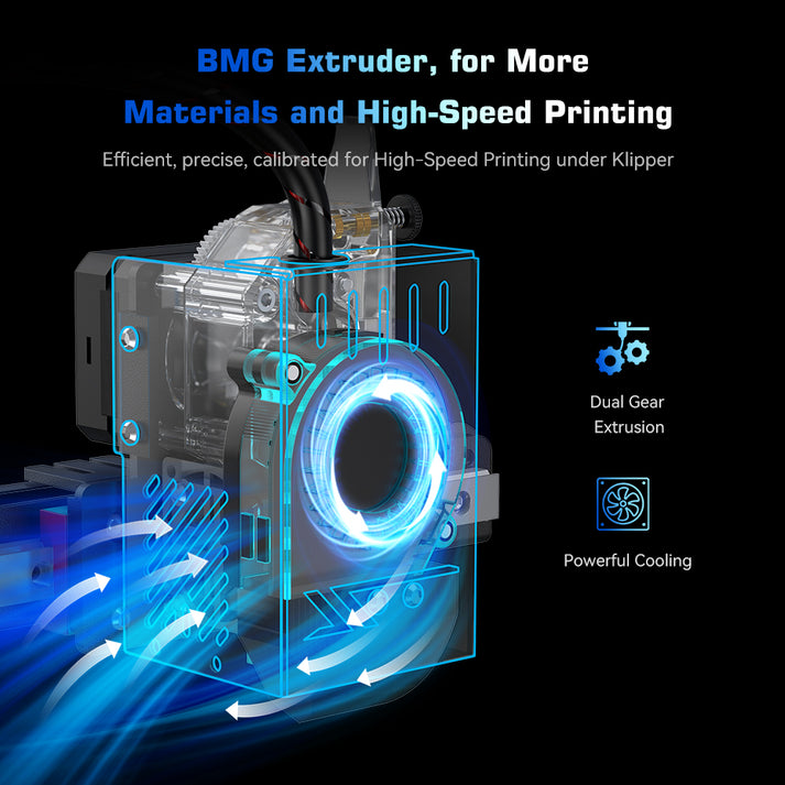KINGROON KP3S V1 High-Speed 3D Printer with Klipper Firmware