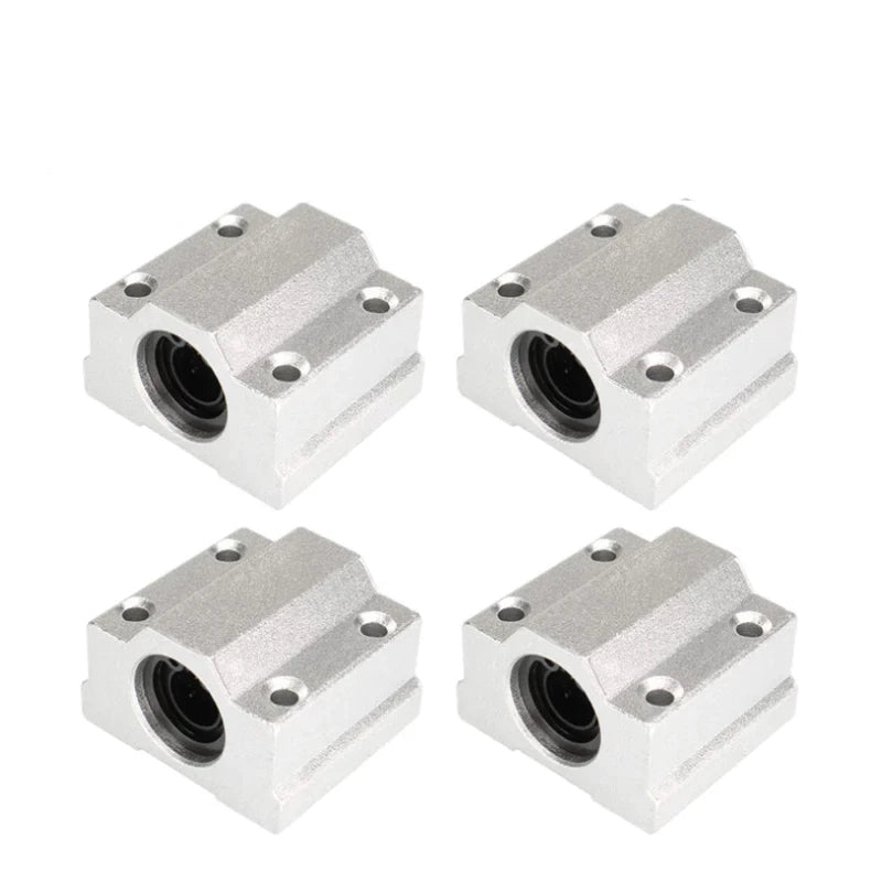 SC6UU SC8UU SC10UU SC12UU SC16UU SCS20UU Linear Ball Bearings Aluminium Slide Bushing Block For Linear Guild Rail Shaft