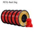 KINGROON PLA Filament 1.75mm 5KG PLA For 3D Printer, Standard 1kg/roll 3D Printing Filaments Mix Color Local Shipping-3D Print Material-Kingroon 3D