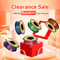 10KG Silk Multicolor PLA Color Filament 1.75 mm (Clearance Sale)-Kingroon 3D