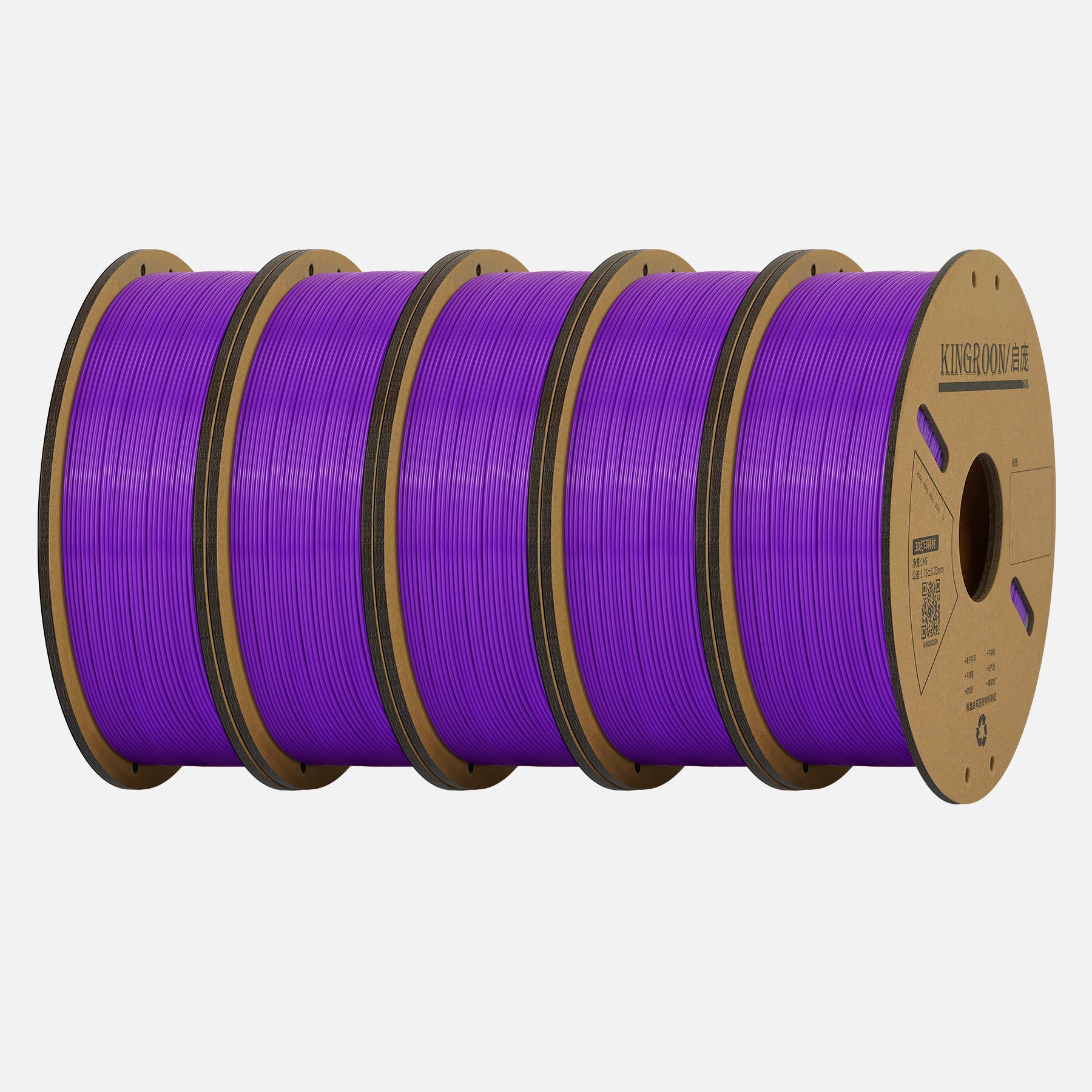 5KG PLA Filament 1.75mm EU Stock-3D Print Material-Kingroon 3D