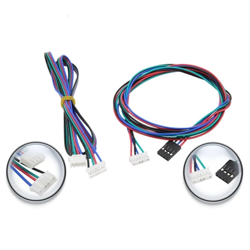 XH2.54 1 Meter 4 pin Stepper Motor Wire Dupont Cable Female to Female Motor Terminal Line-3D Printer Accessories-Kingroon 3D