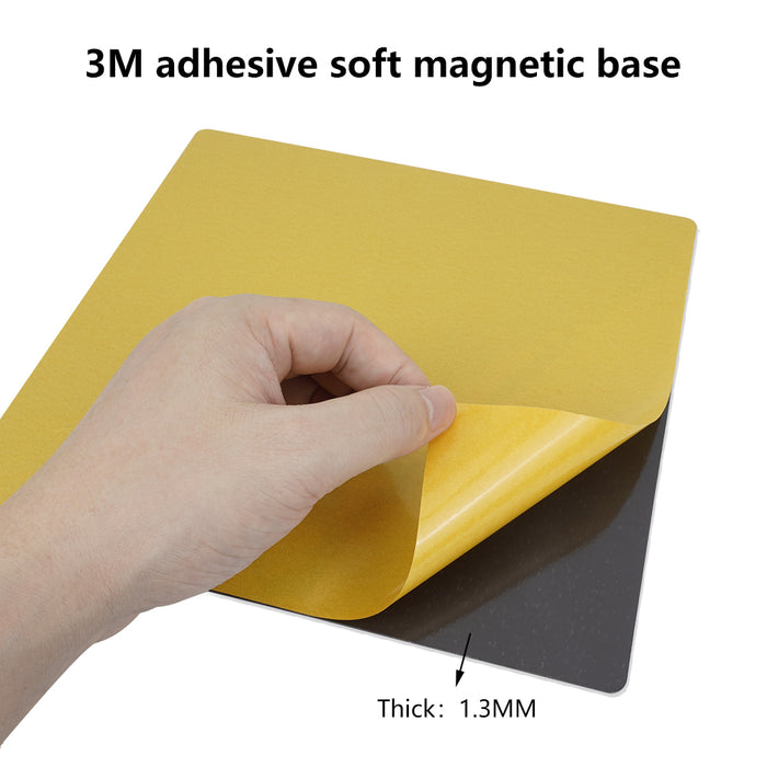 Plaque de construction 3D - ZJCHAO - Acier à ressort - 220x220mm - Impression double face Plaque de construction 3D - ZJCHAO - Acier à ressort - 220x220mm - Impression double face