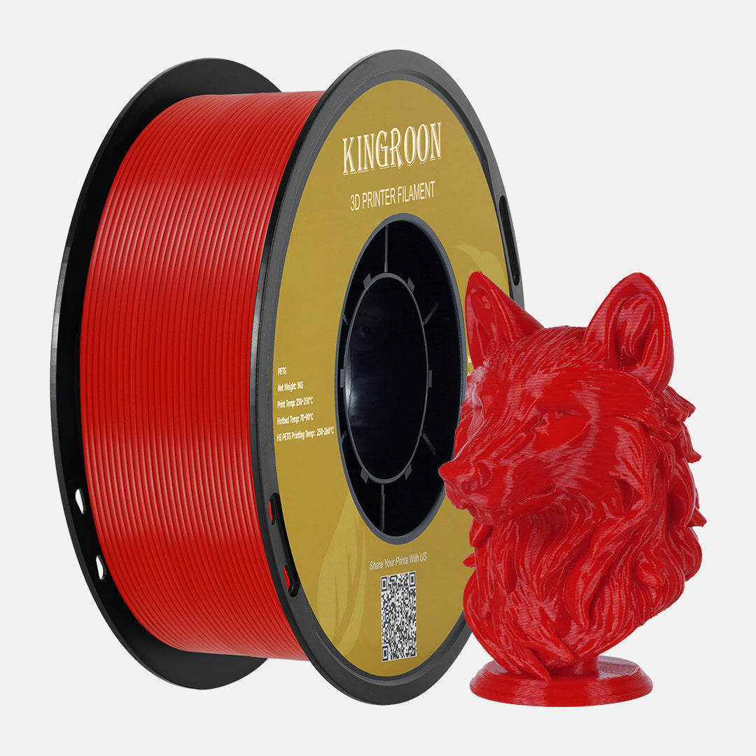 10KG PETG Filament 1.75mm-3D Print Material-Kingroon 3D