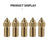 5Pcs/Set For Ender 5/7 CHT High Flow Nozzle Brass High-speed 3D Printer Hotend Extruder Nozzle For 1.75mm Filament M6 Thread-3D Printer Accessories-Kingroon 3D