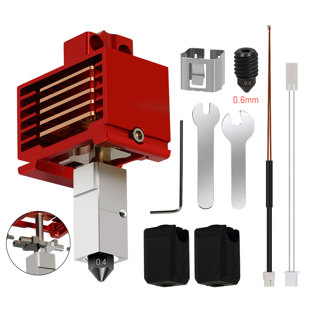 森修焼　gamma PRO パンダ BROZZL All Metal Hotend for Bambu Lab (incl. Hardened Steel Nozzle