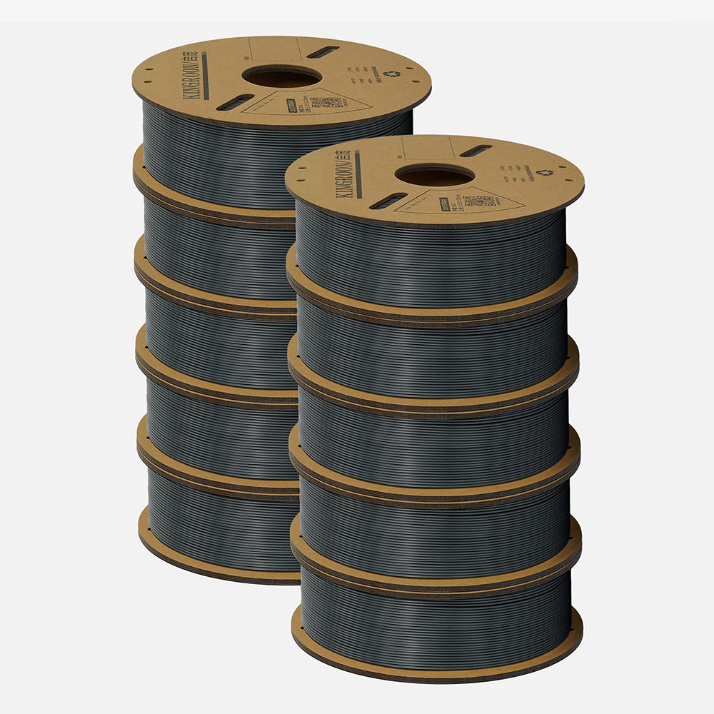 10kg 1.75mm White/Black PLA/Mixed Color PETG/PLA 3D Printing Filament US Stock-3D Print Material-Kingroon 3D